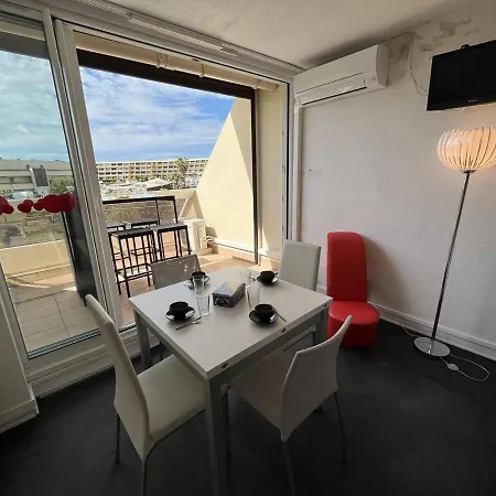 Cap D'agde Naturisme, 1 Piece, 2 Personnes - Fr-1-249a-39 Апартаменти Агд